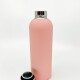 Botella térmica de acero lisa Rosa