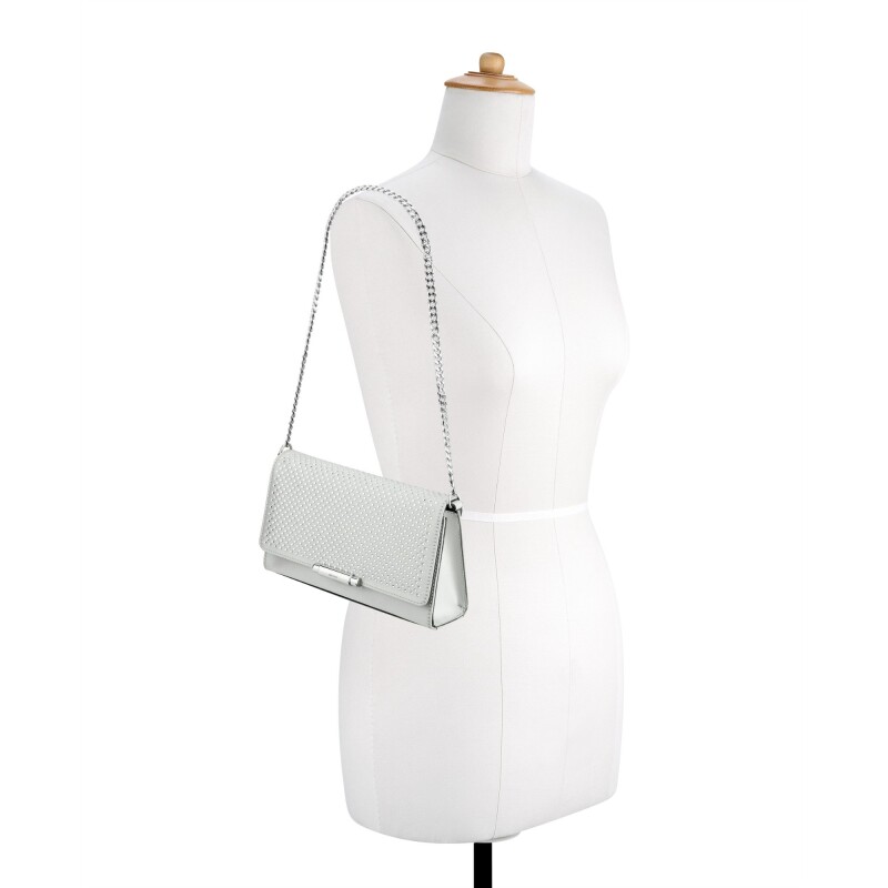 Shoulder Bags Bina Silver