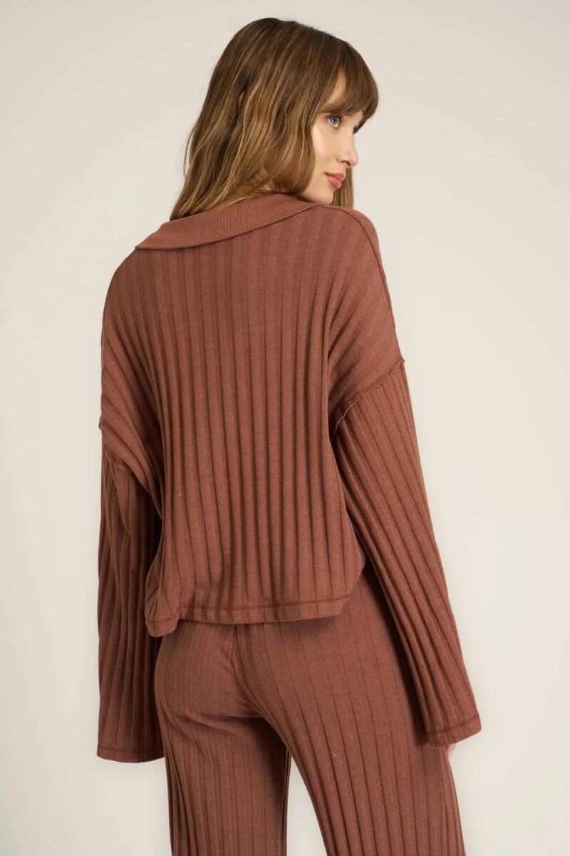 CARDIGAN Marron