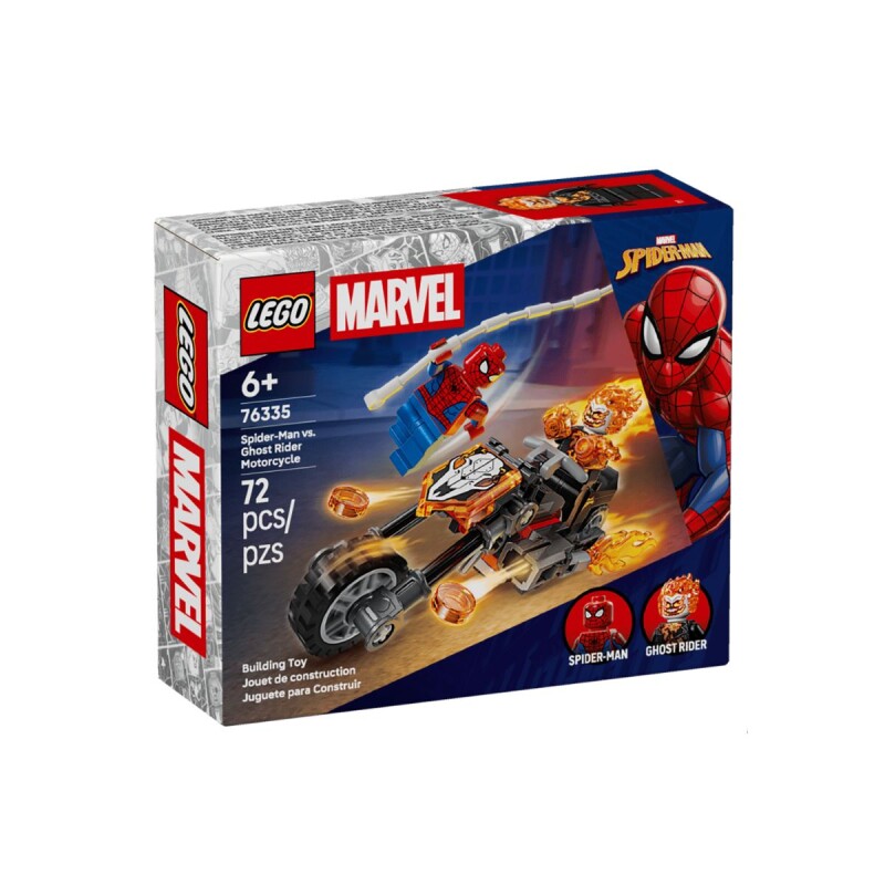 Lego Marvel Spiderman vs Moto del fantasma Lego Marvel Spiderman vs Moto del fantasma
