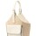 Matera Terrano Franjas Croco BEIGE