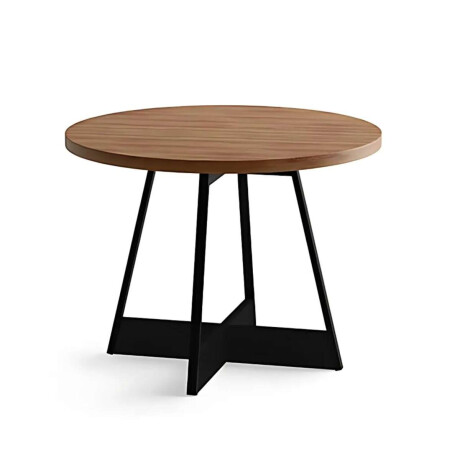 Mesa Atria Redonda Negro