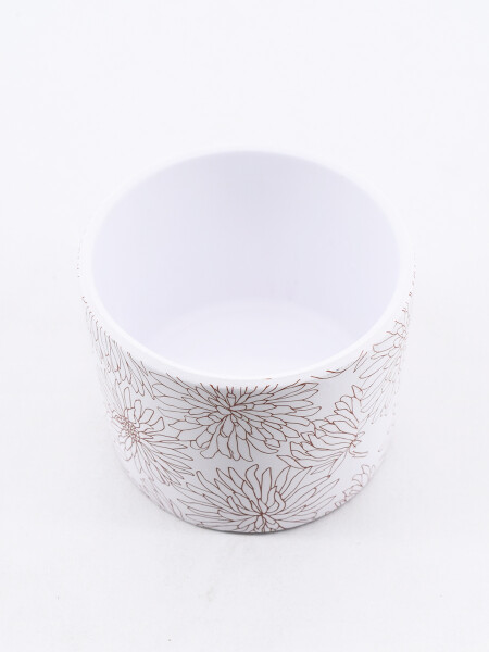 MACETA LAVANDA ESTAMPADO