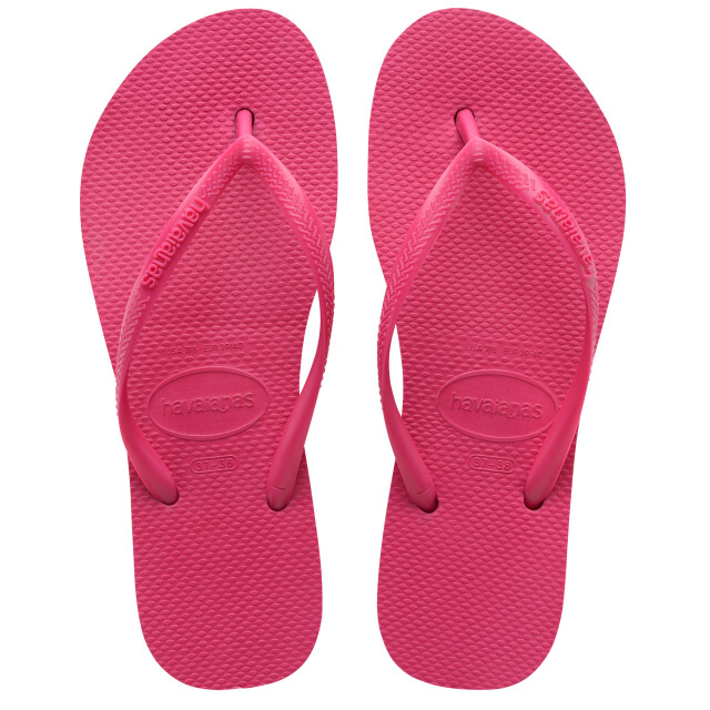 Ojotas de Mujer Havaianas Slim Rosado Electrico