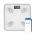Balanza De Baño Inteligente App Bascula Monitor Medicion Conexion Digital 180 Kg Imback Color Blanco Balanza De Baño Inteligente App Bascula Monitor Medicion Conexion Digital 180 Kg Imback Color Blanco