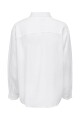 Camisa Tokyo Mezcla De Lino Bright White