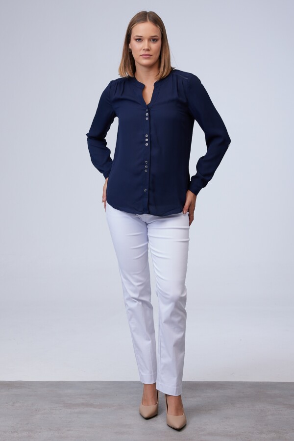 Blusa Botones MARINO