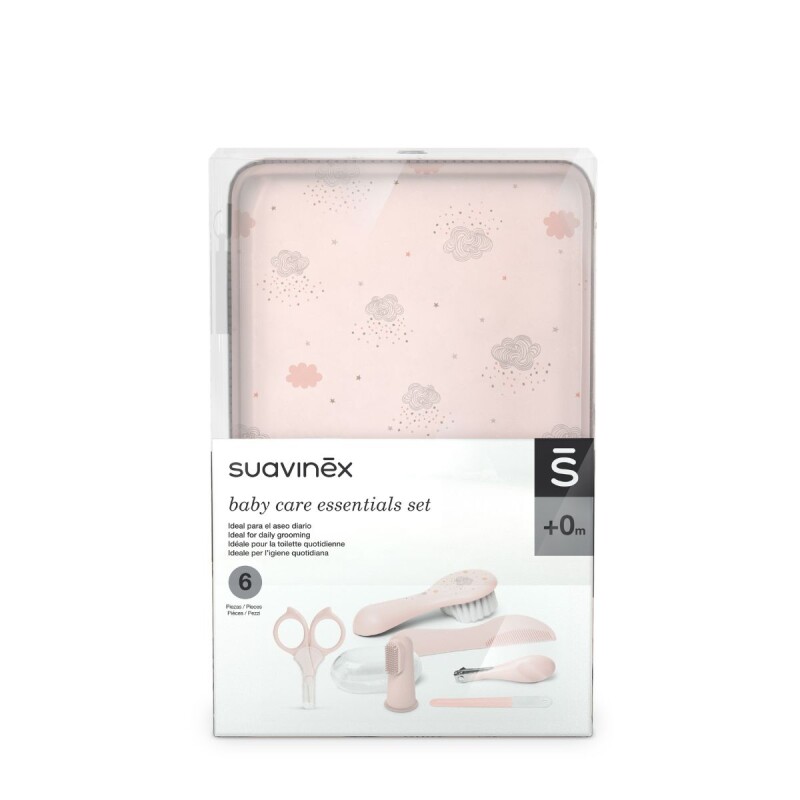 SETMANIC. Set De Manicura Para Bebé 6 Piezas Suavinex - Rosa