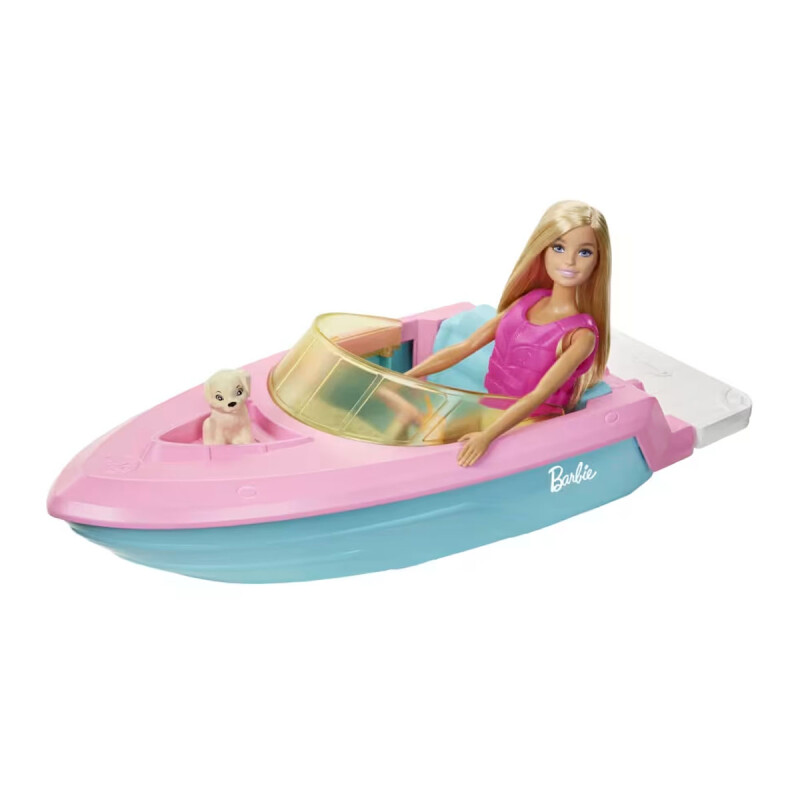 Muñeca y barco Barbie Muñeca y barco Barbie