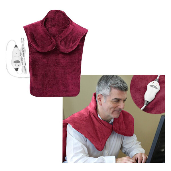 Masajeador Espalda Cuello Hombros Calor Vibración + Control Masajeador Espalda Cuello Hombros Calor Vibración + Control