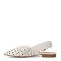 Zapatos de Mujer Bottero Tira Trasera Marfil