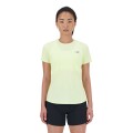 Remera New Balance de Dama - JACQUARD - WT41281LLT GREEN