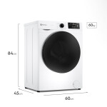 Lavarropas 7K Carga Frontal INVERTER Blanco