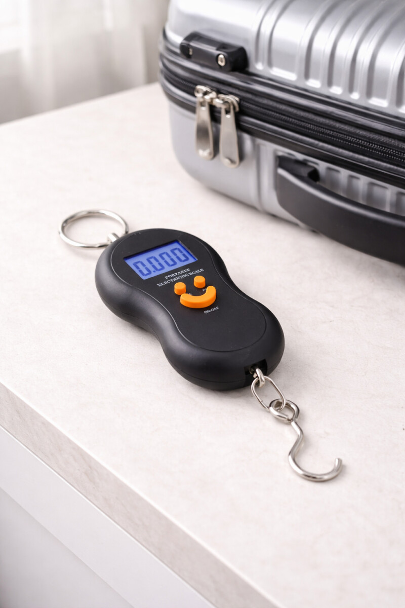 BALANZA DE MALETA SMILE - NEGRO 