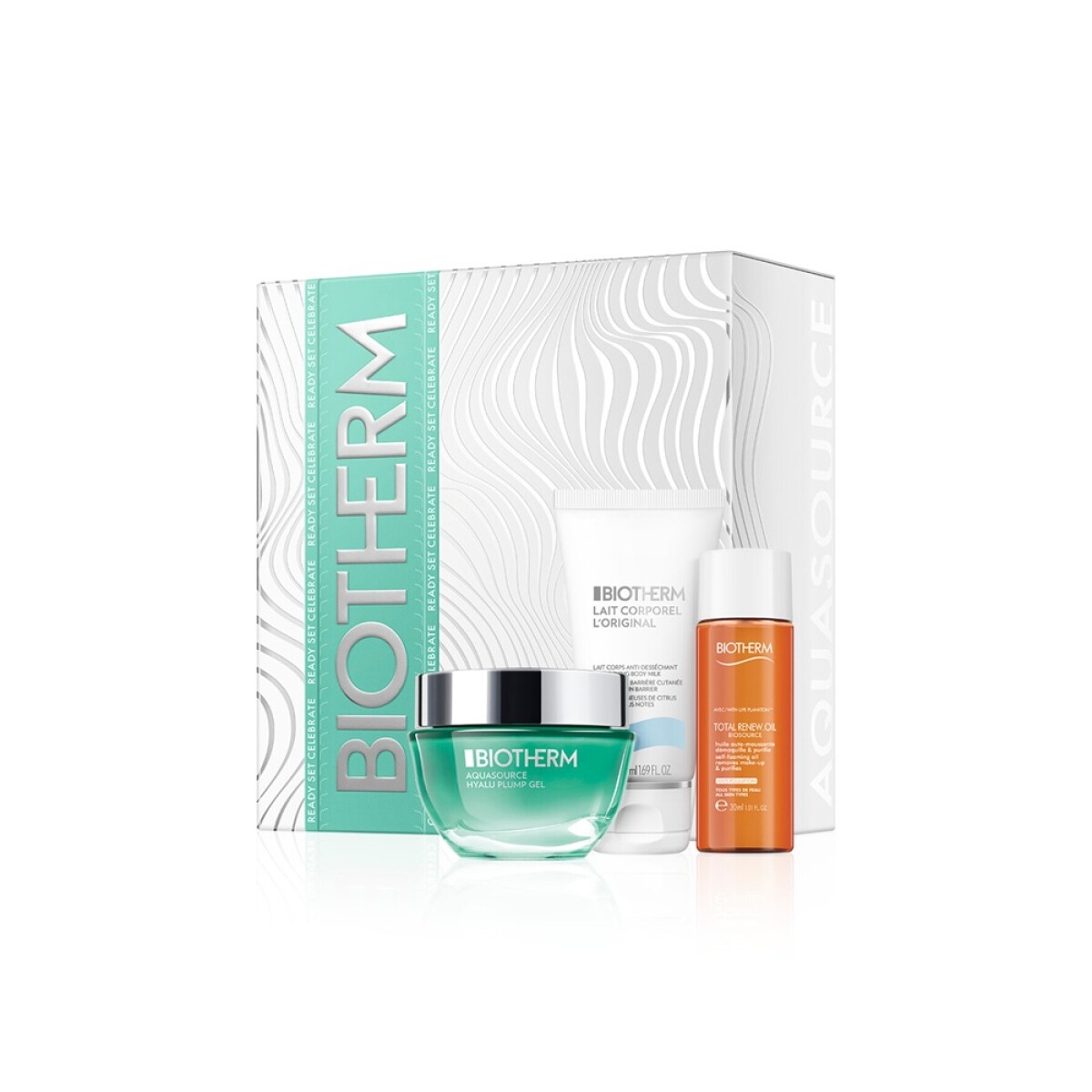 Set Biotherm Aquasource Hyalu Plump Gel Day Crema 50 Ml. 