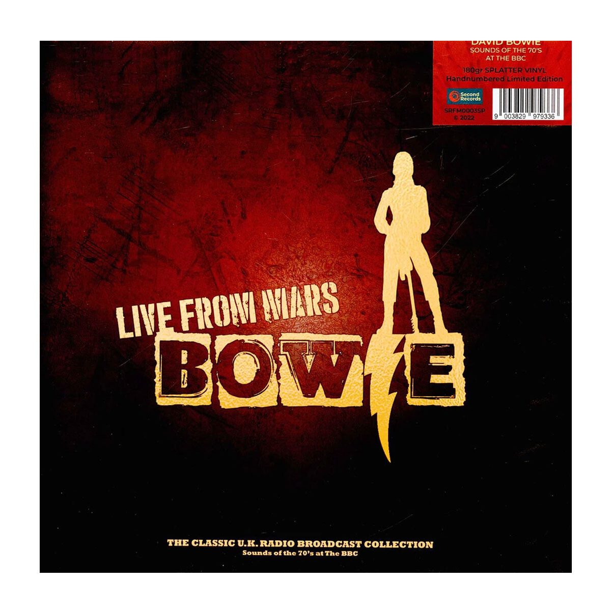 David Bowielive From Mars - Sounds Of The 70s At The Bbc (clear/red Splatter Vinyl)lp 
