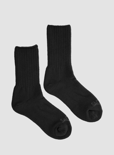 Medias lisas soft Negro