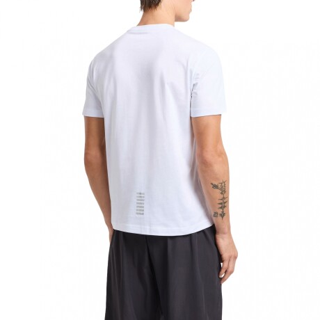 Remera EA7 Emporio Armani Pima Cotton Core Identity White