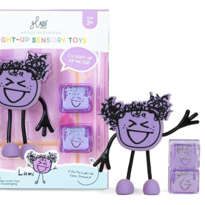 Glo Pals cubos luminosos con personaje Violeta