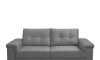 Sillón 3 Cuerpos en tela de Lino - Palazio Gris