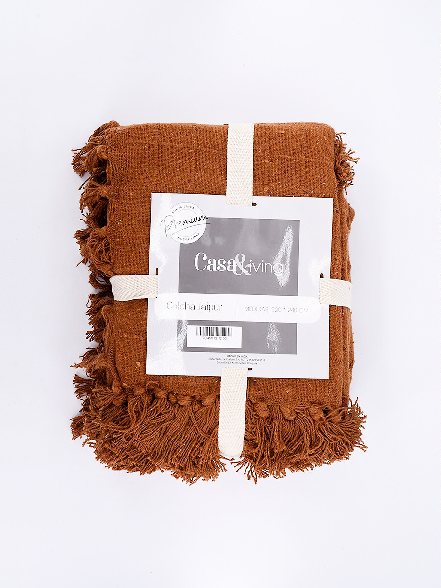 COLCHA JAIPUR - BEIGE 