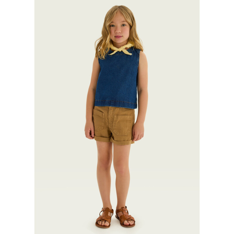 BLUSA FEM JEANS MEDIO