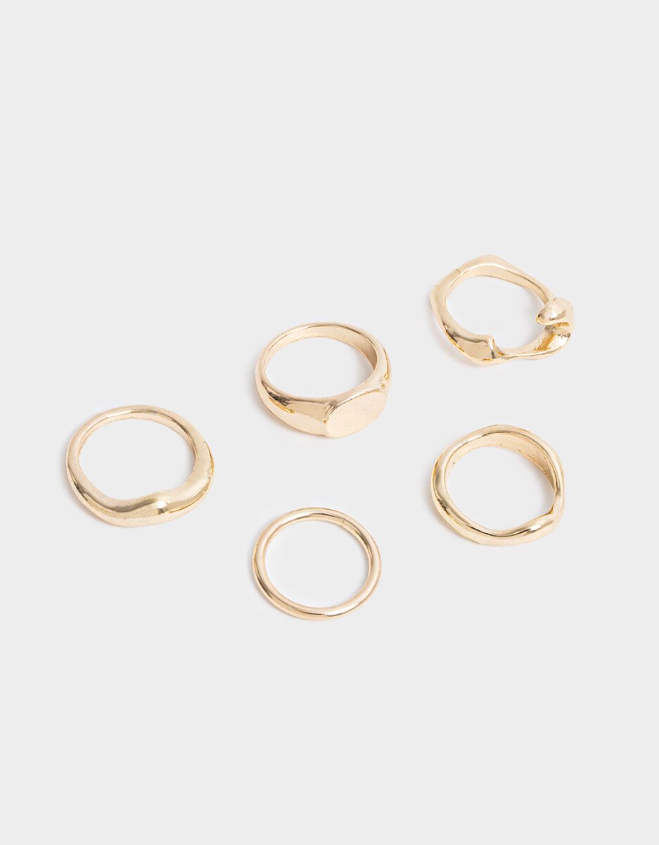 Anillos Sets De Metal 