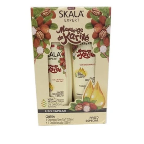 PACK SHAMPOO SKALA 325 ML + ACO 325 ML KARITE PACK SHAMPOO SKALA 325 ML + ACO 325 ML KARITE