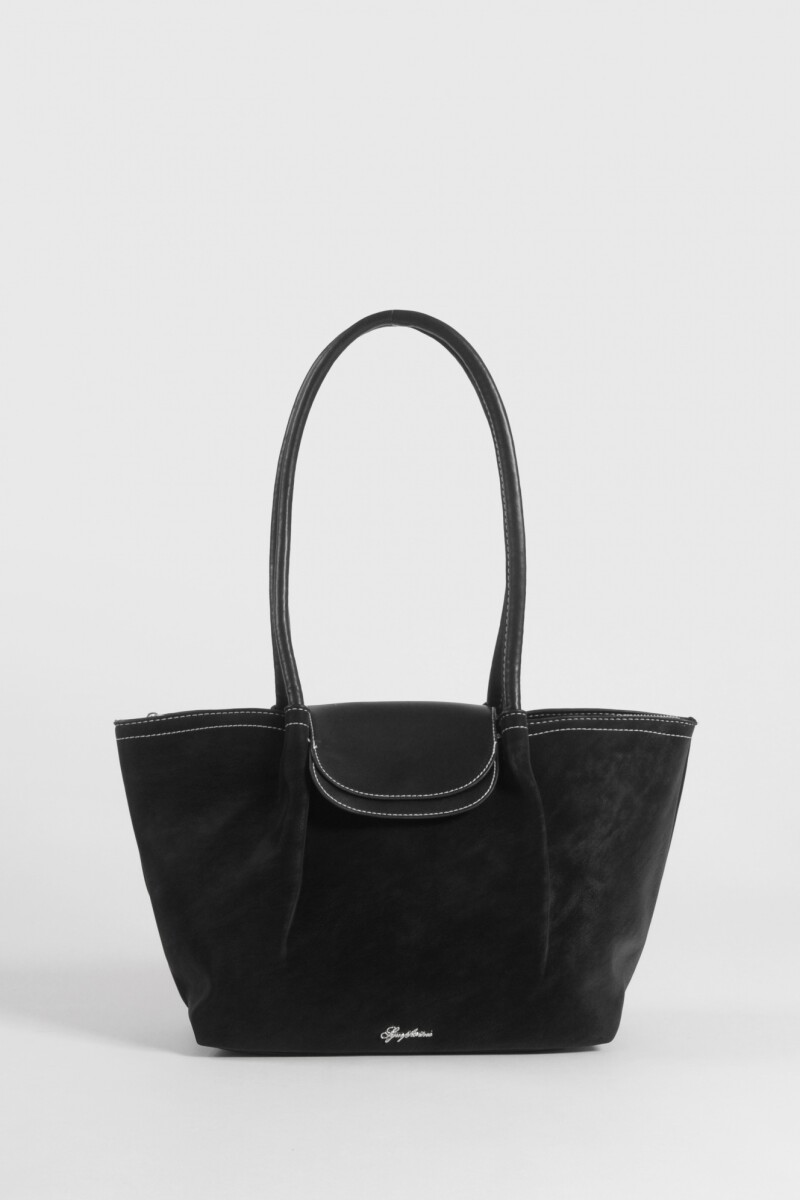Bandolera con tapa negro
