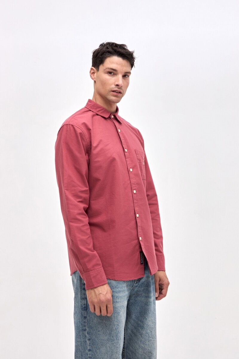 Camisa Daryl - Burugundy 