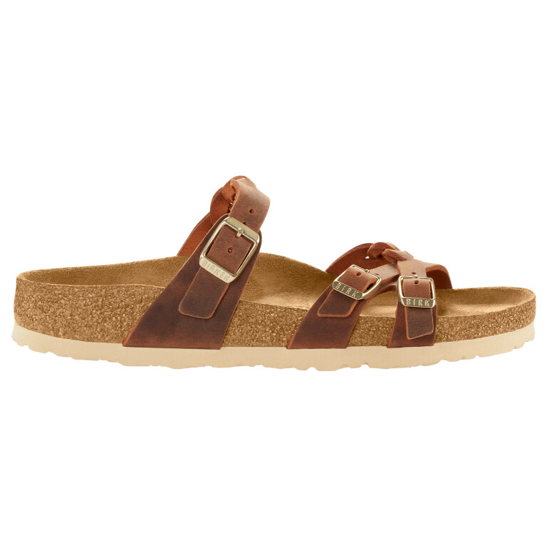 Sandalia Franca Braided LEOI - Regular Cognac