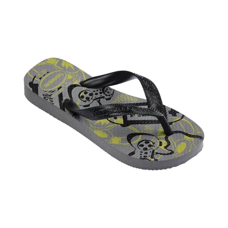 Sandalias Havaianas Kids Athletic Niños Gris Acero