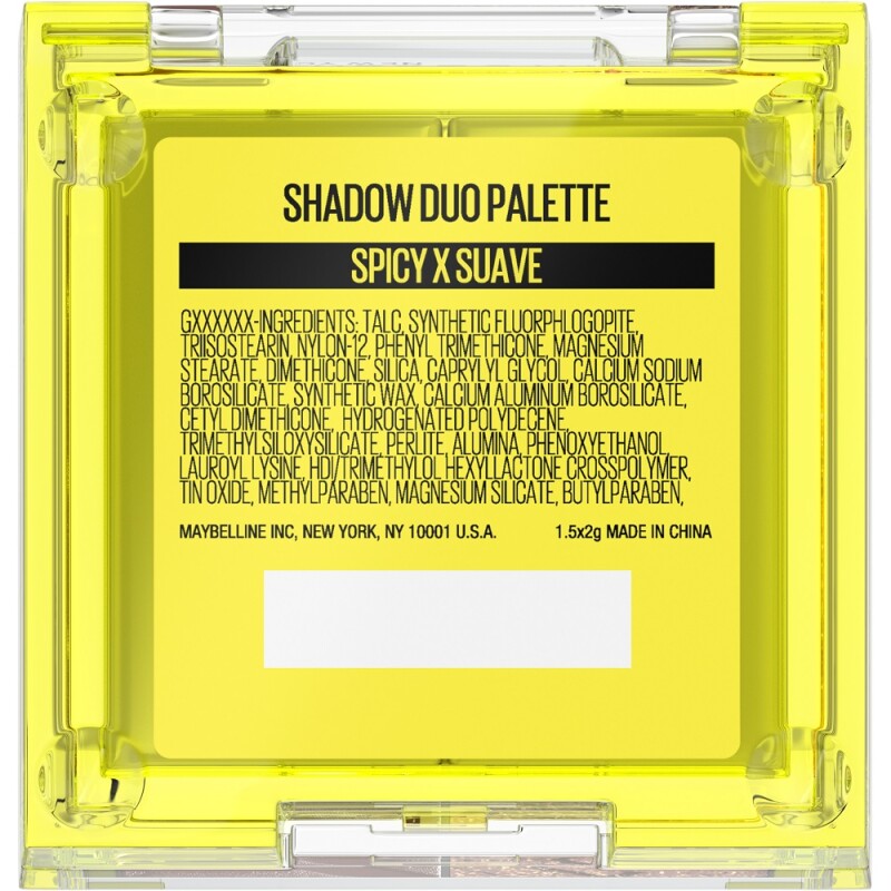 Sombra Maybelline Color Rivals Spicy X Suave Sombra Maybelline Color Rivals Spicy X Suave