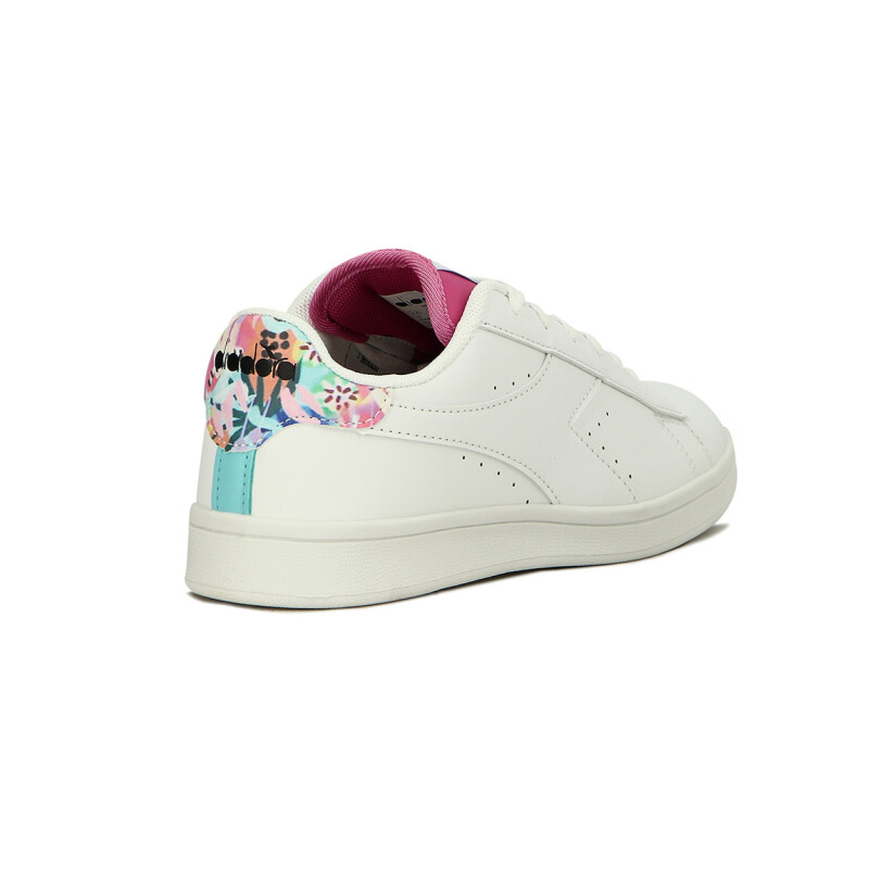 Championes Diadora Set Blanco-fucsia