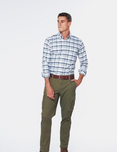 PANTALON CARGO Verde