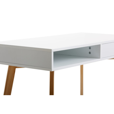 Escritorio TAMHOLT 50x100 blanco/natural Blanco/natural