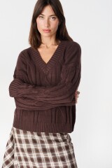 Sweater Corteza Chocolate