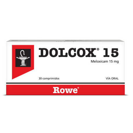 Dolcox 15mg X30 Tabletas Dolcox 15mg X30 Tabletas