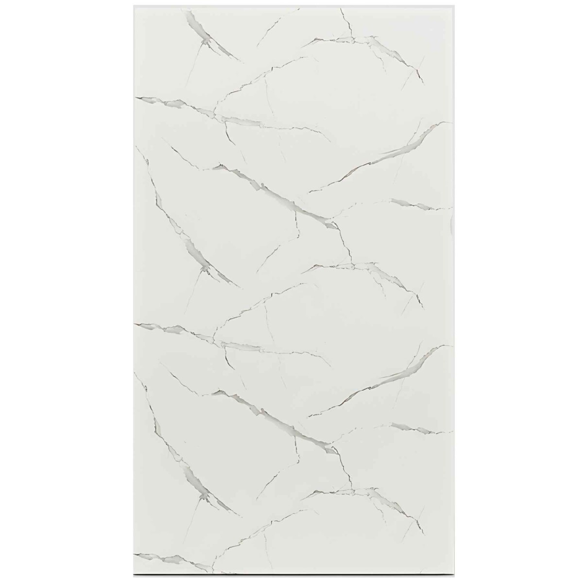 Pack x20 Placa PVC Símil Mármol 2,44x1,22m 3mm Resistente - Mármol Blanco Gris Claro 1 