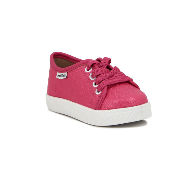 Molekinha Zapato Casual Acordonado Fucsia