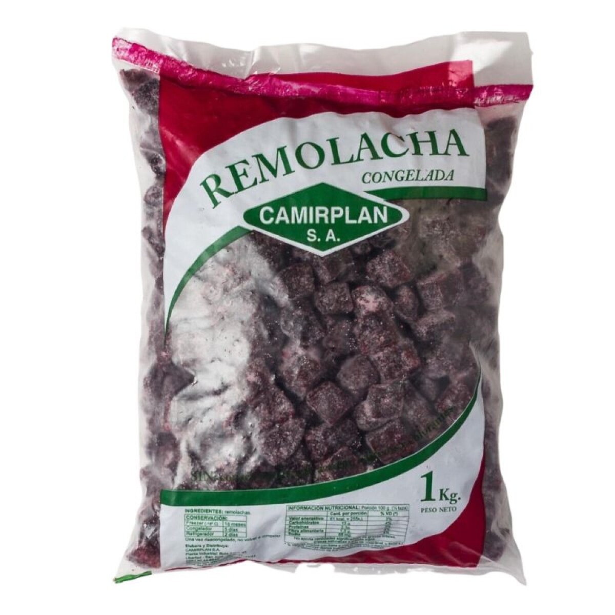 Remolacha en cubos Camirplan - 1kg 