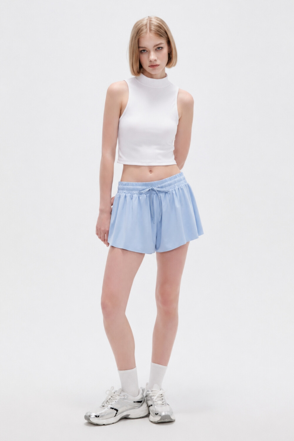 Short Meliana Celeste