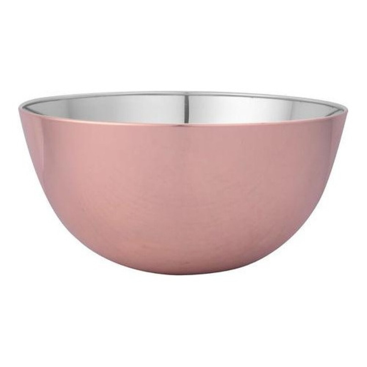 Bowl en acero inox. con terminación rose gold 24cm 