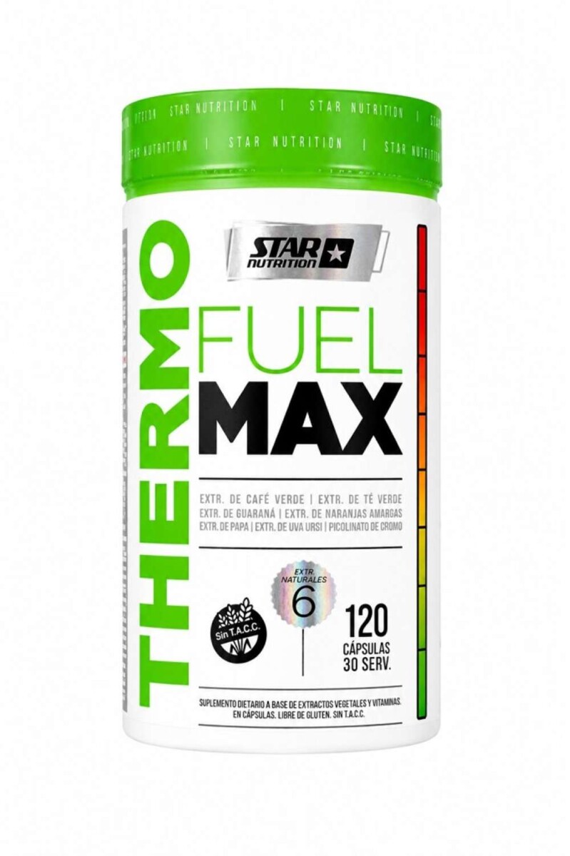 Thermo Fuel Max Star Nutrition - 120 Cápsulas 