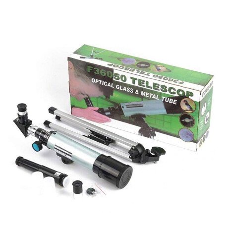 Telescopio Astronómico Monocular C/Trípode 50mm 360mm Esc003002