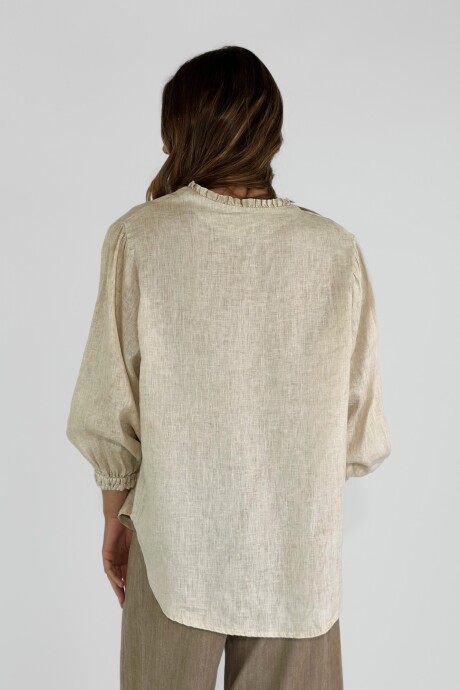 CAMISA FELICIANA Beige