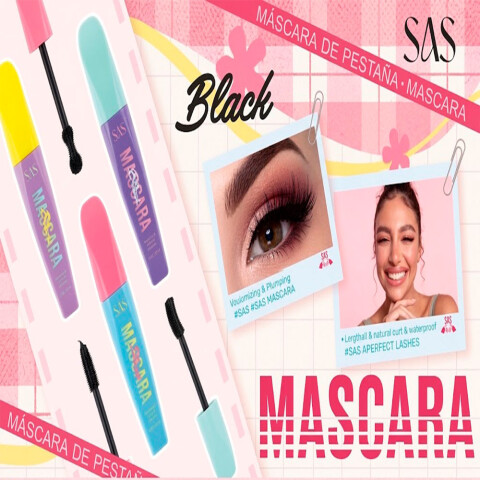 SAS Máscara de pestañas negra Sas Máscara De Pestañas Negra