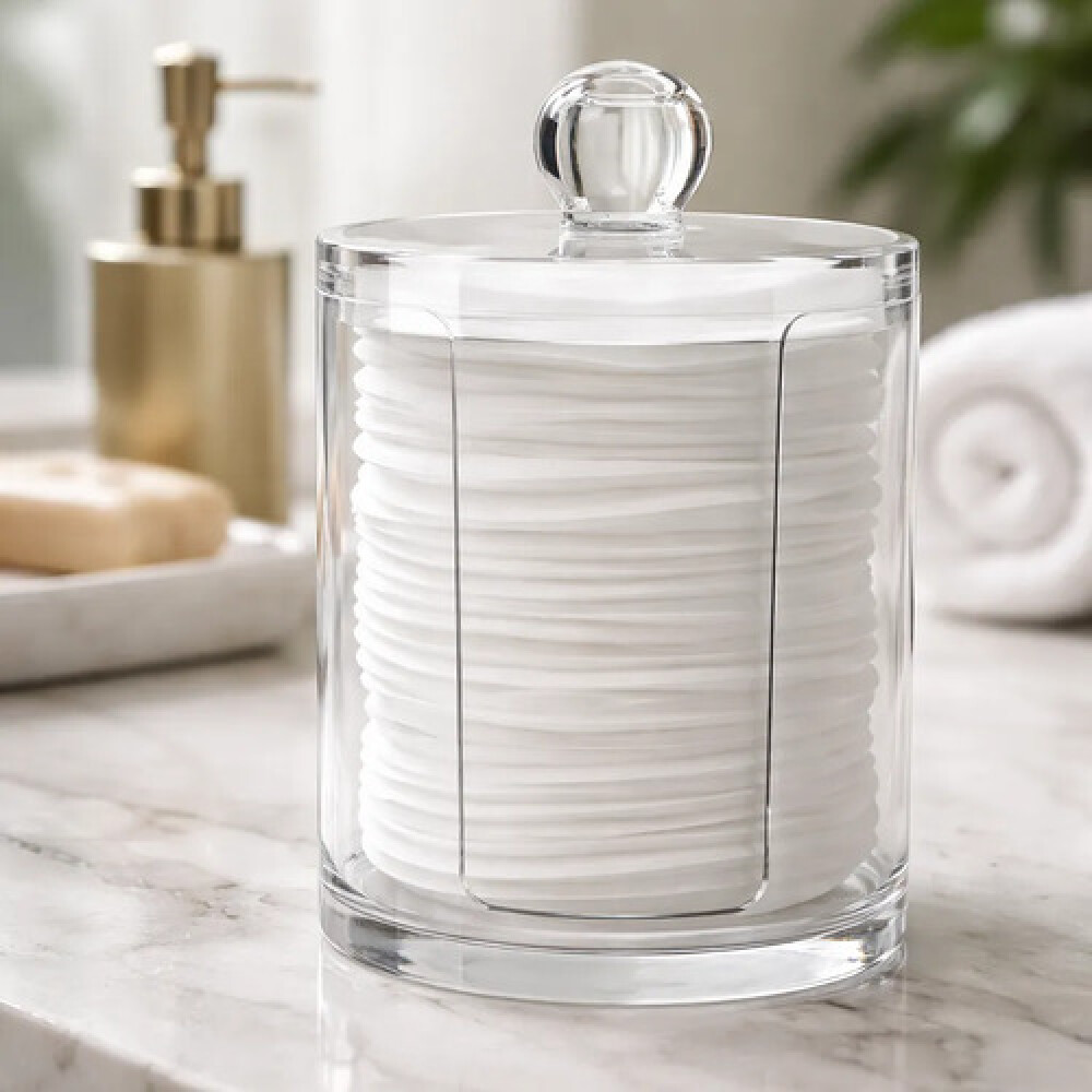 Organizador de baño oval acrilico Organizador de baño oval acrilico