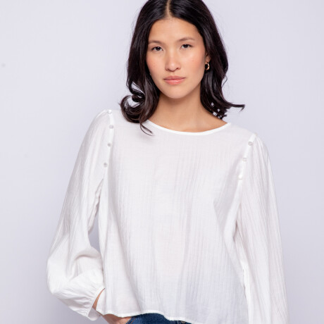 BLUSA CASIO Blanco