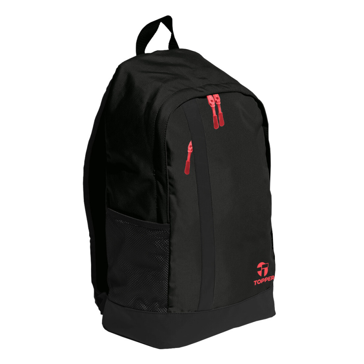 MOCHILA TEAM TOPPER Bordo fig - NEGRO 